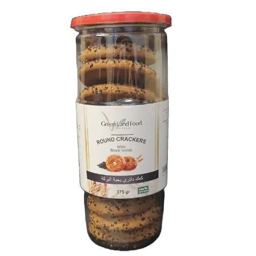 Round Crackers Black Seeds